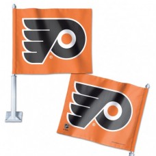 Philadelphia Flyers Car Flag 11.75" X 14"